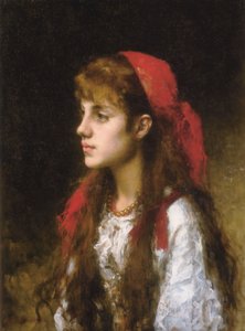 A Russian Beauty by Alexei Harlamov